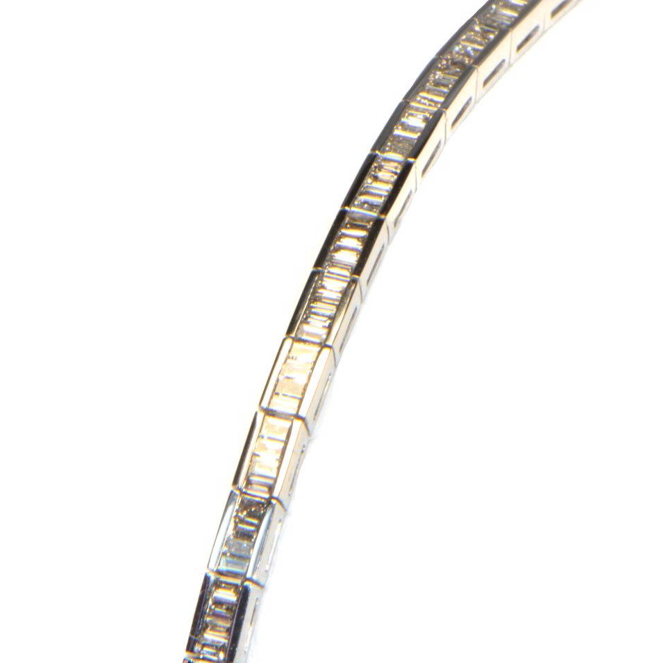 Diamant Tennis Armband Baguette