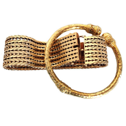 Altgold Armreif Armband