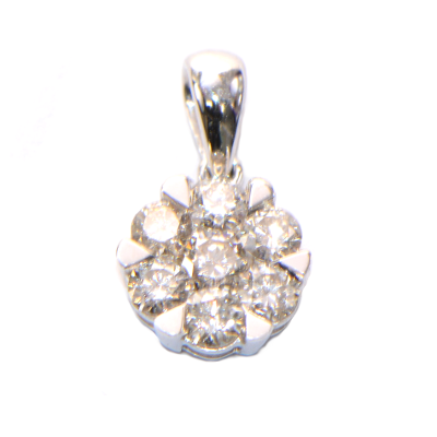 Diamant Anhänger Blüte rund_400