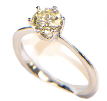 Diamant Farbe 1ct. Weissgold