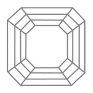 Diamantschliff Asscher Cut