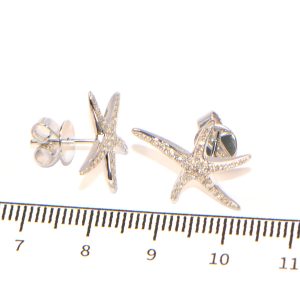 Diamant Ohrstecker Seesterne