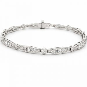 Armband Weissgold 18K 2 ct.