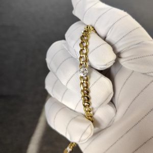 Diamant Armband 1,5 ct Bicolor Tennis 2 Karat