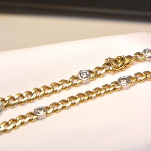 Diamant Armband 1,5 ct Bicolor Tennis 2 Karat