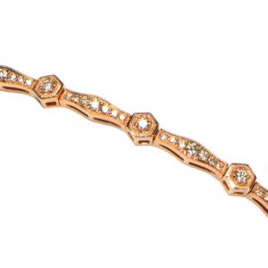 Diamant Armband Rosegold
