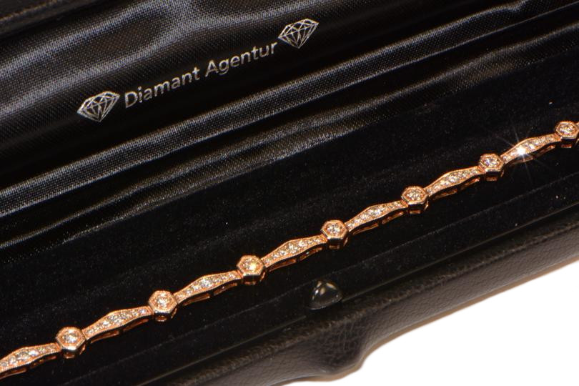 Diamant Armband Rosegold