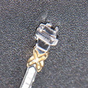 Diamant Armband bicolor Weissgold Gelbgold modern