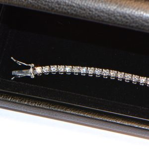 Diamant Tennis Armband Weissgold