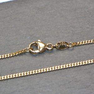 Panzerkette in Gelbgold (18K)