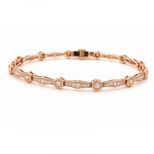 Diamant Armband 1,25 ct. Roségold 18K modern
