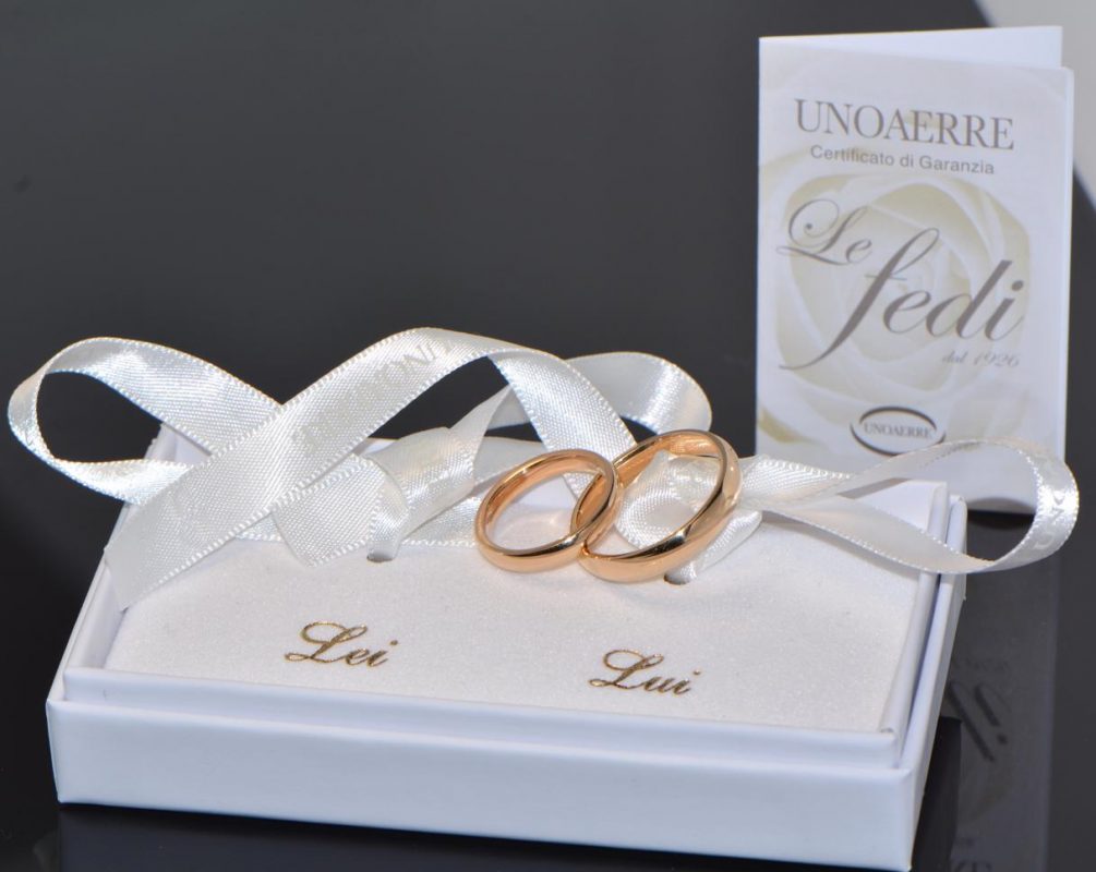 Trauringe Gelbgold 18 Karat Vicenza Eheringe