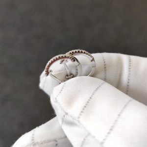 Creolen Kreolen Weissgold 18K