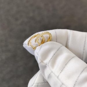 Diamant Creolen Gelbgold Kreolen 18K