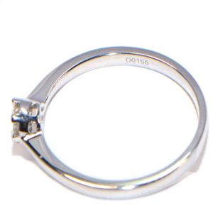 Diamantring Illusion 0,15 ct. Weissgold