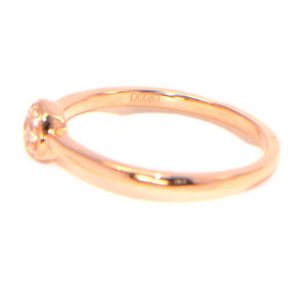Diamantring Rosegold