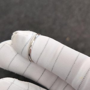 Ehering Toskana AFN150 Dünn Weissgold