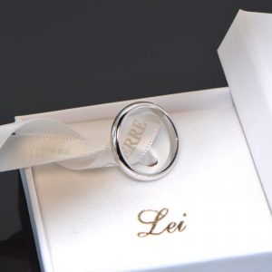 Ehering Trauring Toskana Weissgold