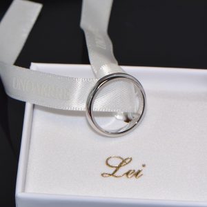 Ehering Trauring Toskana Weissgold