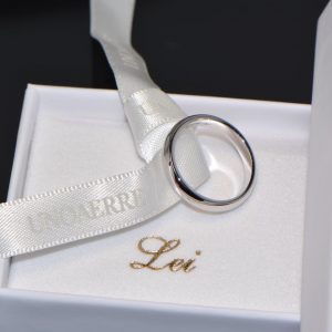 Ehering Trauring Toskana Weissgold