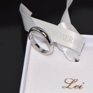 Ehering Trauring Toskana Weissgold