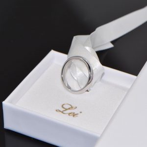 Ehering Trauring Toskana Weissgold