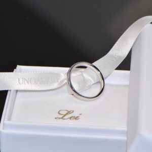 Ehering Trauring Weissgold 18K