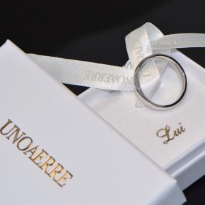 Ehering Trauring Weissgold AFC40 18K Vicenza