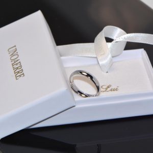 Ehering Trauring Weissgold AFC40 18K Vicenza