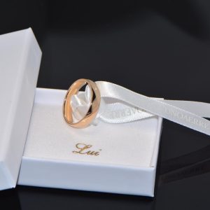 Ehering Vicenza Gelbgold 5 mm 18K