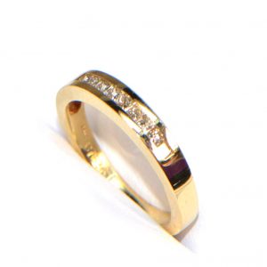 Memory Ring Gelbgold 14K Princess