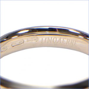 0,60 ct Venere Slim UNOAERRE Weissgold Memory Ring
