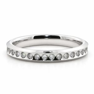 Diamant Ring, Diamantring, Brillant Ring, Brillantring, Memory, Weissgold, Gold, 18K, 750