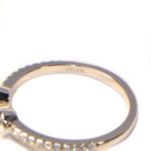 Diamantring Zwei Köpfe Weissgold