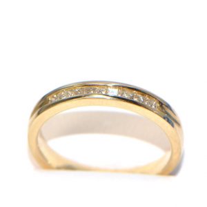 R07 Memory Ring Gelbgold Diamantring