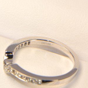 Vorsteckring Weissgold