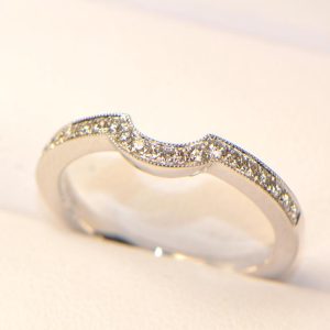 Vorsteckring Weissgold