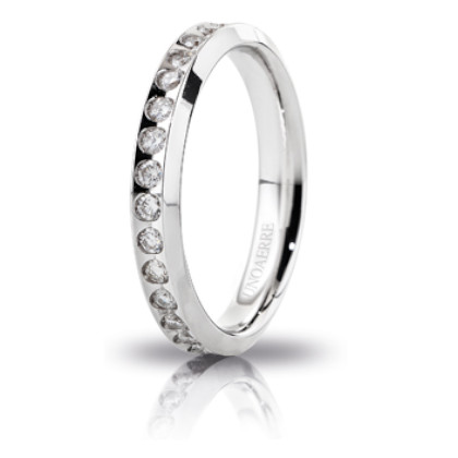 UNOAERRE Memory Ring memoire Weissgold