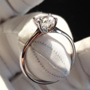 Verlobungsring Munchen Weissgold 4 Krappen