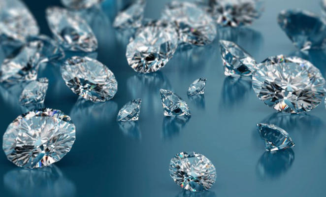 Hintergrund Diamanten