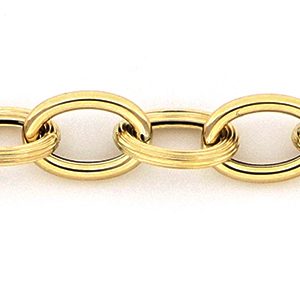 Goldarmband „Oval“ UNOAERRE Gelbgold 18K