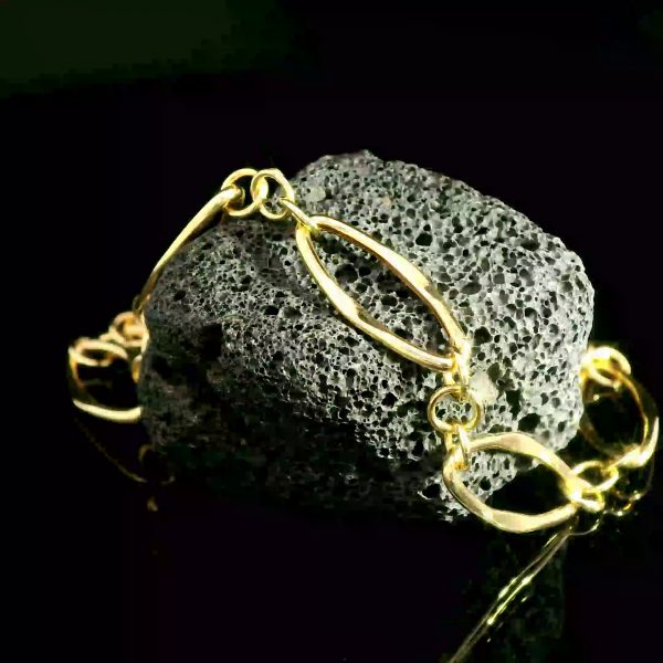Goldarmband "Ring" UNOAERRE Gelbgold 18K