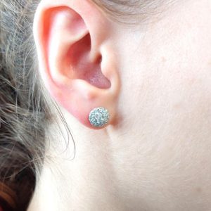 Diamant Ohrstecker 1 Karat Weissgold