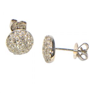 Diamant Ohrstecker Weissgold 1 Karat