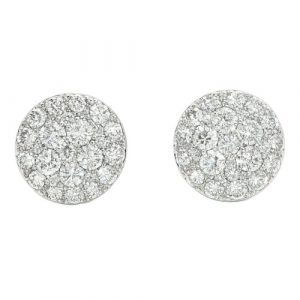 Ohrstecker Illusion 18K Weissgold TS22_1.01 ct. 1025 Illusion RUND