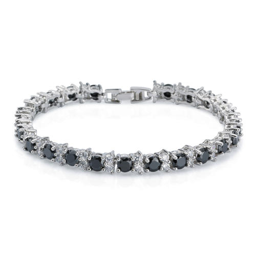 Schwarze Diamanten im Armband
