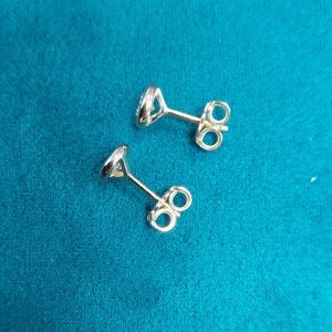 Diamant Ohrstecker Zarge 0,68 ct. Karat Gelbgold