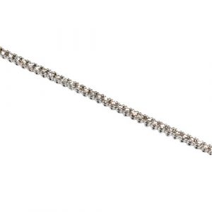 Diamant Armband 2 ct. Tennis synthetische Diamanten oder natürliche Diamanten