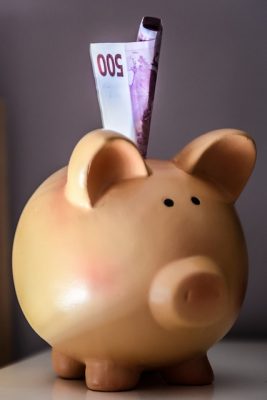 Steuernachzahlung - was tun Sparschwein Ersparnisse