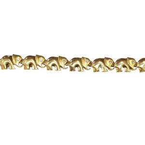 Armband Gelbgold 18K Elefant